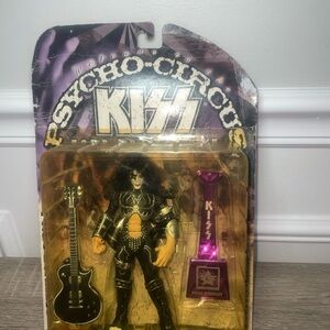 McFarlane Toys Paul Stanley KISS Psycho Circus 7in Figure Guitar Stand.(#21)